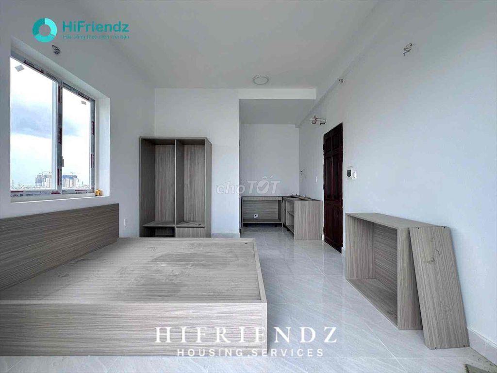 Căn hộ giá rẻ full nội thất thang máy,ban công,cửa sổ gần UEH cơ sở N
