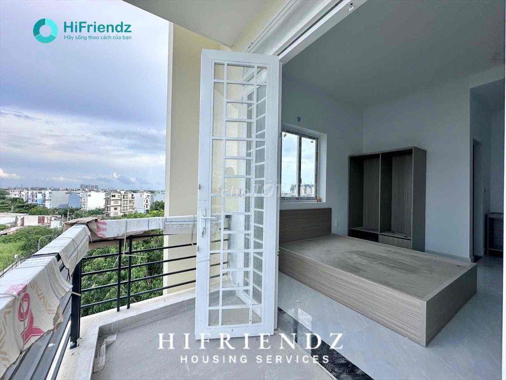 Căn hộ giá rẻ full nội thất thang máy,ban công,cửa sổ gần UEH cơ sở N