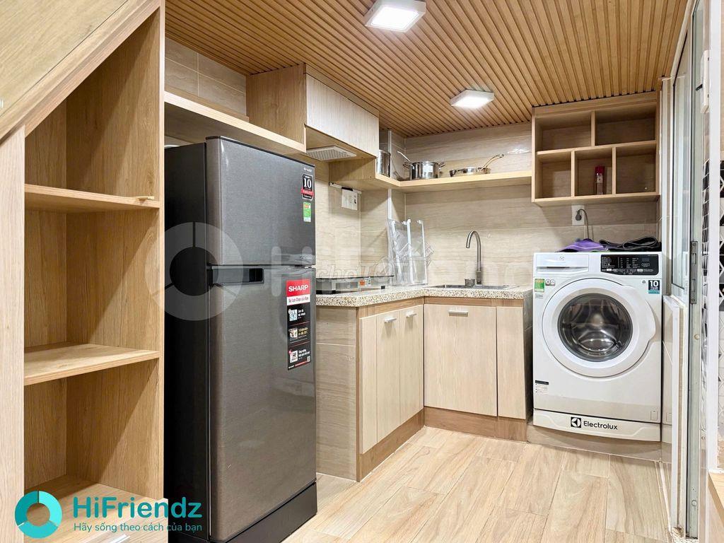 CHDV DẠNG DUPLEX CAO CẤP - THANG MÁY HẦM XE FORM CHUNG CƯ MINI SÁT Q5 