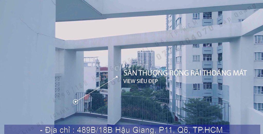 BÁN NHÀ QUẬN 6, Hậu Giang – NGANG 6M – GẦN HIM LAM CHỢ LỚN