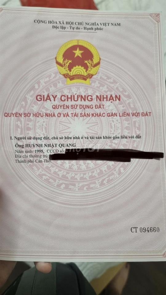 TPHCM-Quận 6-Hậu Giang, đang cho thuê 30 tr/1 tháng. Giá bán 16 tỷ