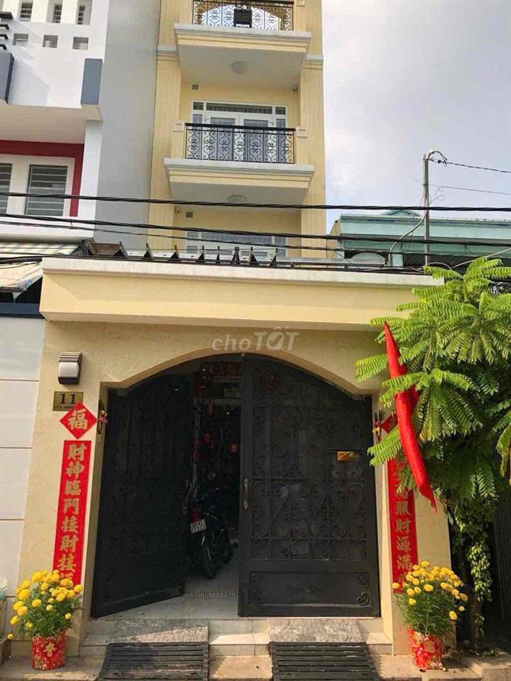🏡 Bán nhà lầu đúc kiên cố đường Bình Phú. Quận 6. 👉 Diện tích : 4.5 x