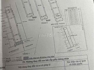 🏡 Bán nhà lầu đúc kiên cố đường Bình Phú. Quận 6. 👉 Diện tích : 4.5 x