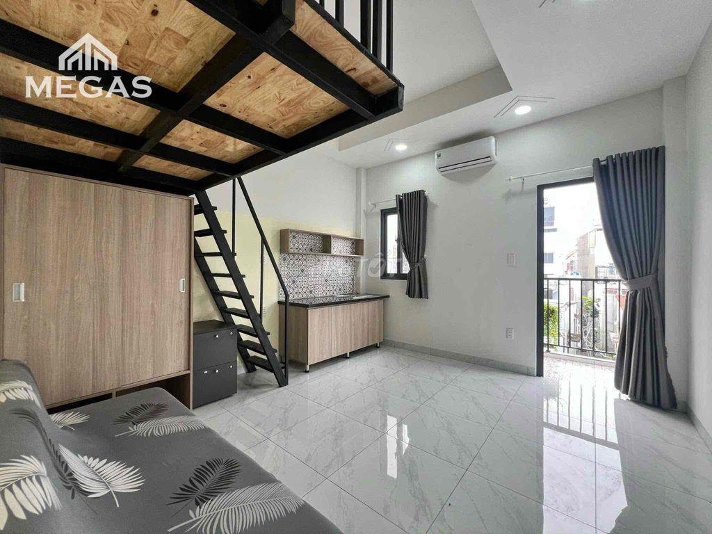 🏡Phòng gác siêu to ngay Phan Văn Trị full nội thất siêu rộng