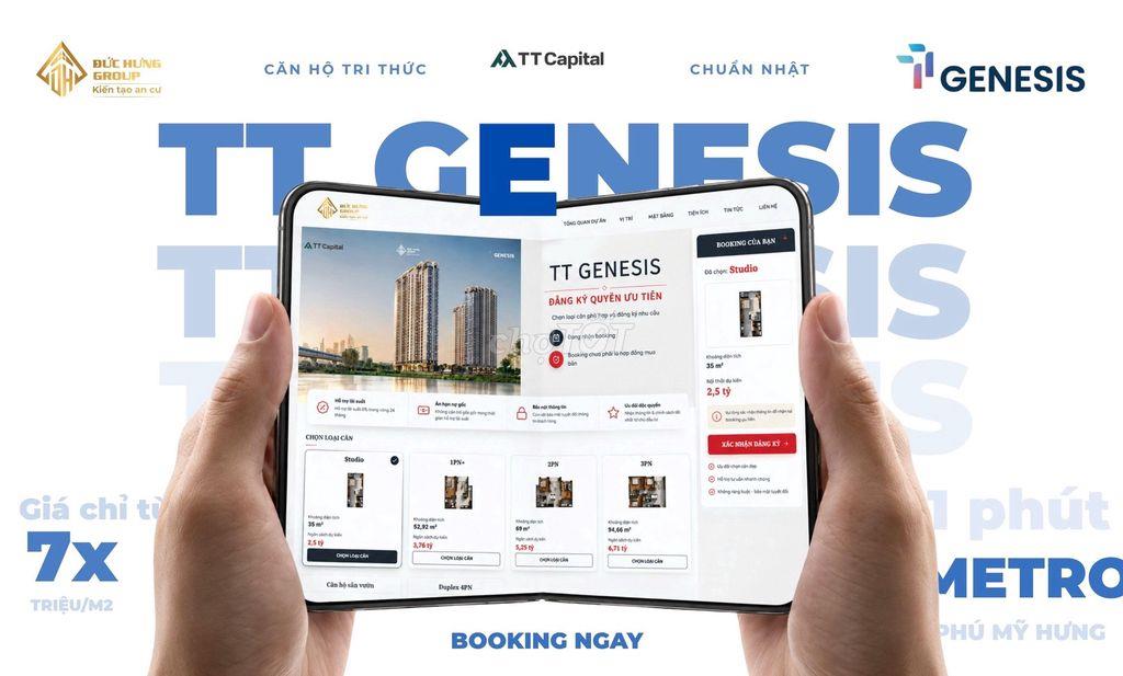 TT GENESIS – CHUẨN SỐNG NHẬT, NHẸ GÁNH DÒNG TIỀN, CHÍNH SÁCH HẤP DẪN