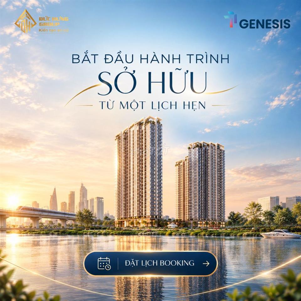 TT GENESIS – CHUẨN SỐNG NHẬT, NHẸ GÁNH DÒNG TIỀN, CHÍNH SÁCH HẤP DẪN