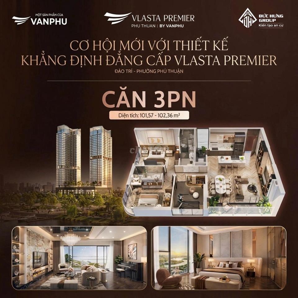 SỞ HỮU CĂN HỘ CAO CẤP : VLASTA PREMIER & TT GENISIS BY CAPITAL
