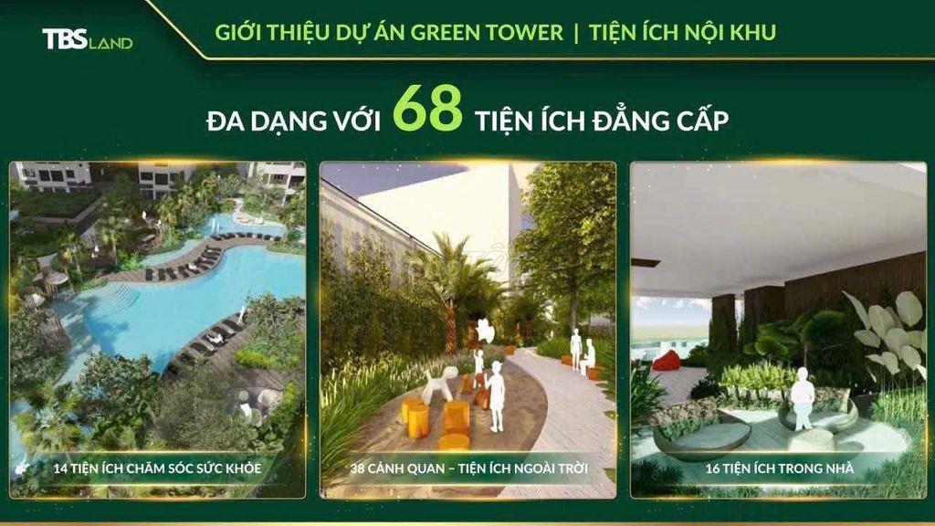 SỞ HỮU CĂN HỘ XANH GREEN SKYLINE 1PN ĐẸP GIÁ HOT