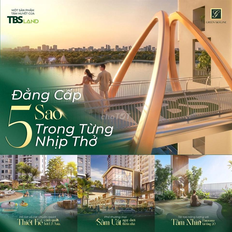 SỞ HỮU CĂN HỘ CHUẨN RESORT: DỰ ÁN MONREI SAIGON & GREEN SKYLINE 