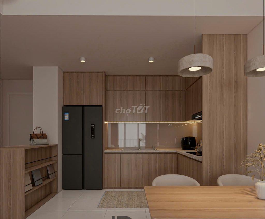VICTORIA VILLAGE CÓ CĂN  2PN CHO THUÊ CÓ MÁY LẠNH, BẾP, RÈM ĐỀU MỚI