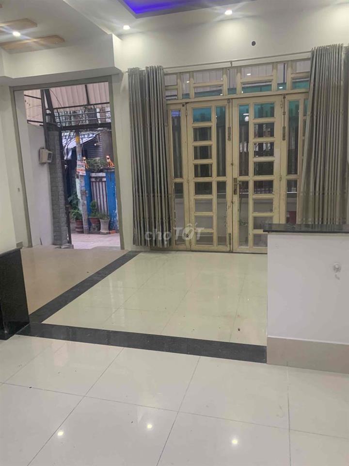 Cho thuê nhà hẻm xe hơi đậu trước nhà đường gò ô môi