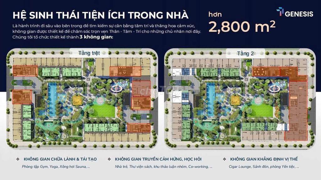 Căn hộ TT Genesis - Chuẩn Nhật Bản - Liền kề PMH - góp 29 triệu/tháng