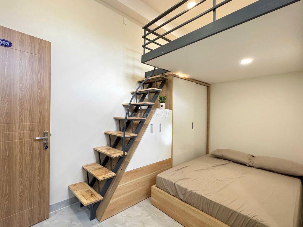 Cho thuê căn hộ bancong - cửa sổ ngay GO Nguyễn Thị Thập