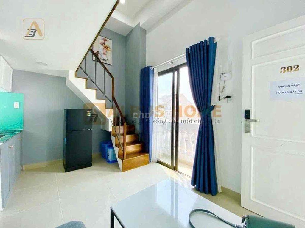 DUPLEX BAN CÔNG, GÁC CAO, FULL NT KẾ UFM, KCX, CẦU THUẬN