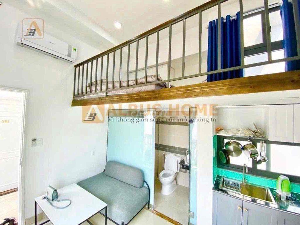 DUPLEX BAN CÔNG, GÁC CAO, FULL NT KẾ UFM, KCX, CẦU THUẬN