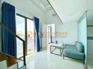 DUPLEX BAN CÔNG, GÁC CAO, FULL NT KẾ UFM, KCX, CẦU THUẬN