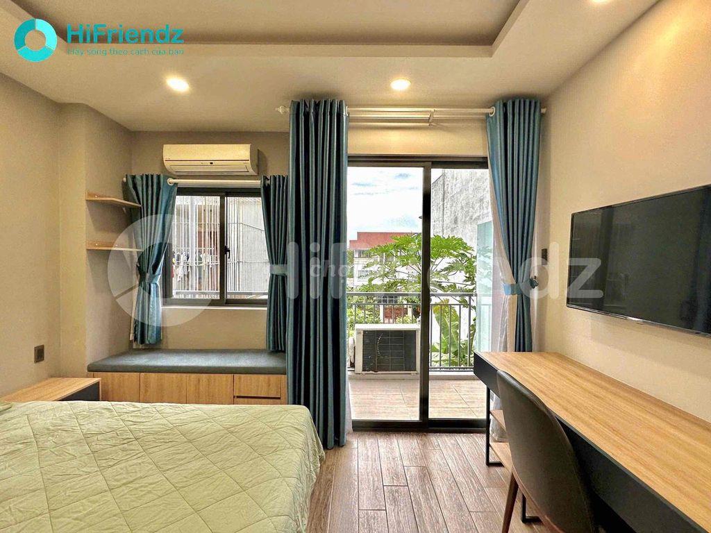 Quận 7 – Căn Hộ 1PN Full Nội Thất, Ban Công Thoáng, Có Sofa & Bàn Làm