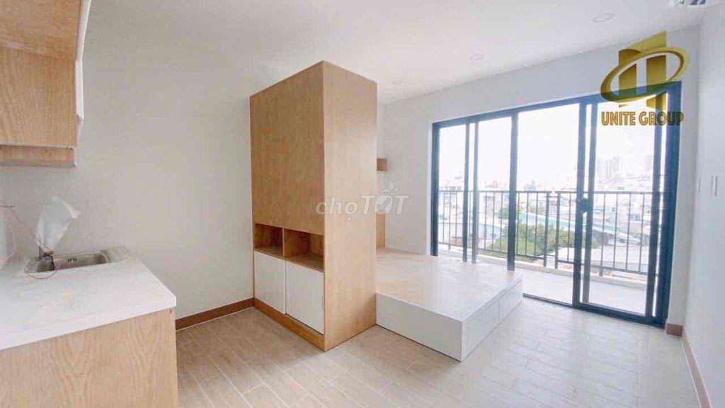 Căn Hộ Studio Ban Công Full Nội Thất Cao Cấp Free PQL Gần Lotte Quận 7