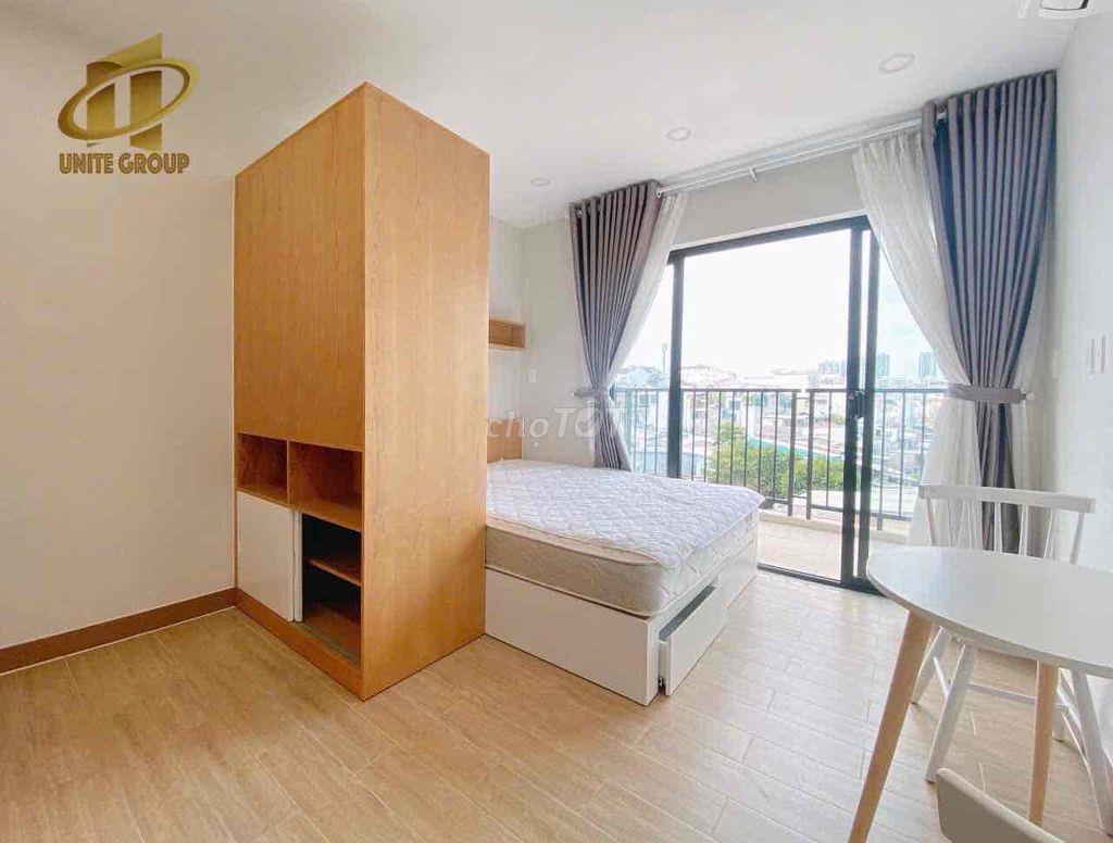 Căn Hộ Studio Ban Công Full Nội Thất Cao Cấp Free PQL Gần Lotte Quận 7