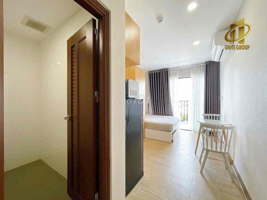 Căn Hộ Studio Ban Công Full Nội Thất Cao Cấp Free PQL Gần Lotte Quận 7