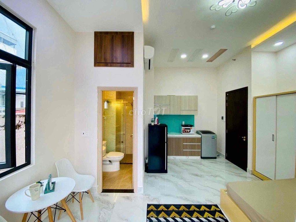 Cho Thuê Căn Hộ Studio Ban Công Full Nội Thất Gần Lotte Mart Quận 7