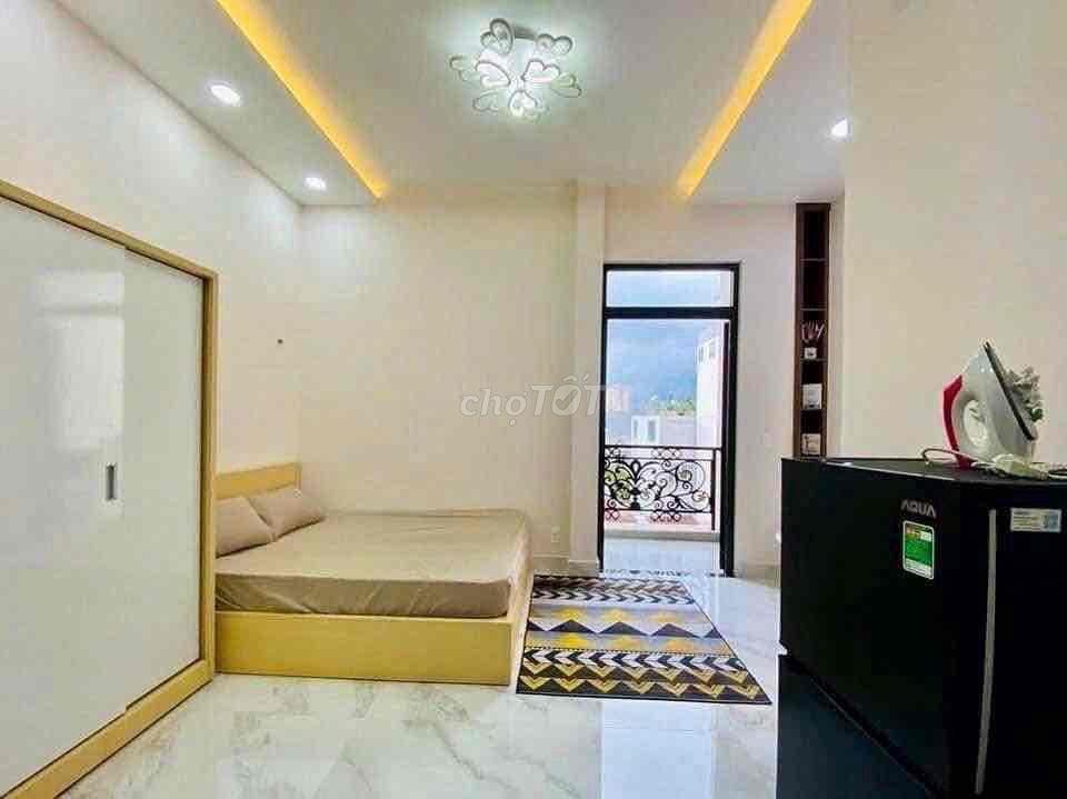 Cho Thuê Căn Hộ Studio Ban Công Full Nội Thất Gần Lotte Mart Quận 7