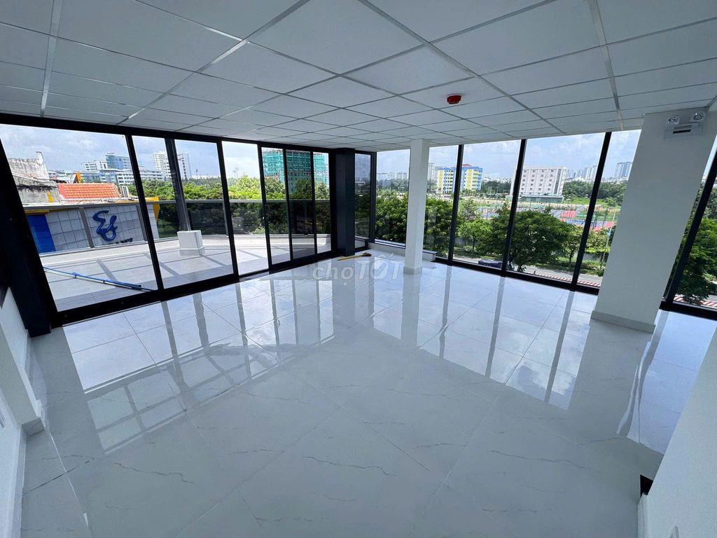  CHO THUÊ TÒA NHÀ GÓC 3 MẶT TIỀN NGUYỄN HỮU THỌ – KDC KIM SƠN, QUẬN 7 