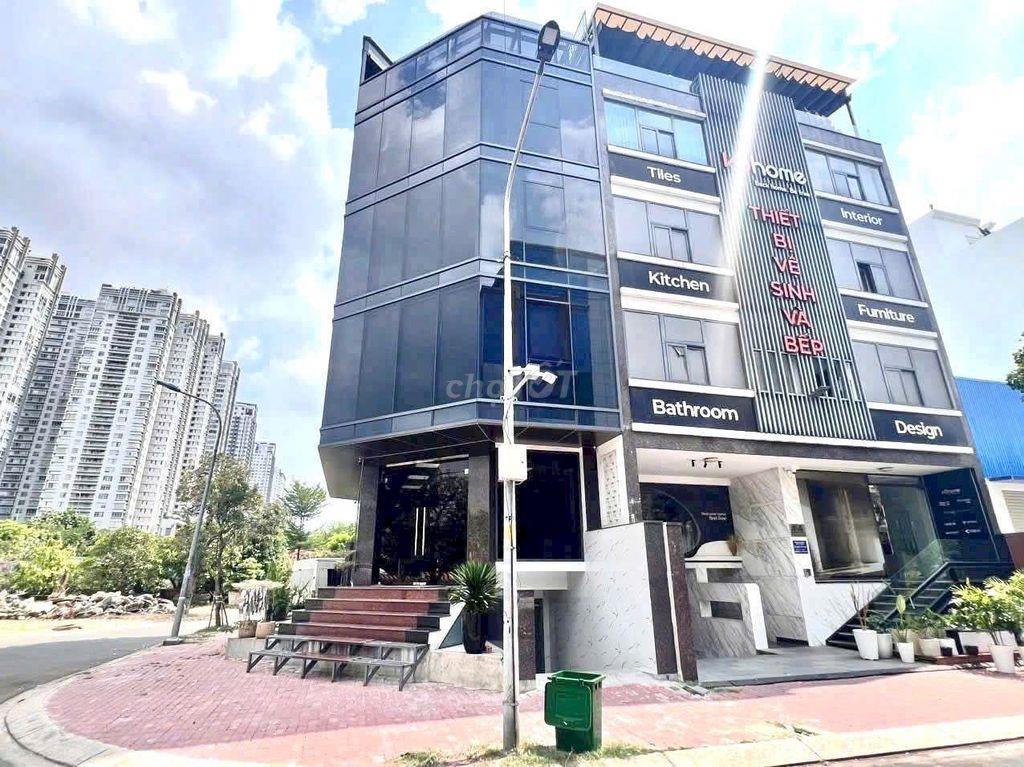  CHO THUÊ TÒA NHÀ GÓC 3 MẶT TIỀN NGUYỄN HỮU THỌ – KDC KIM SƠN, QUẬN 7 