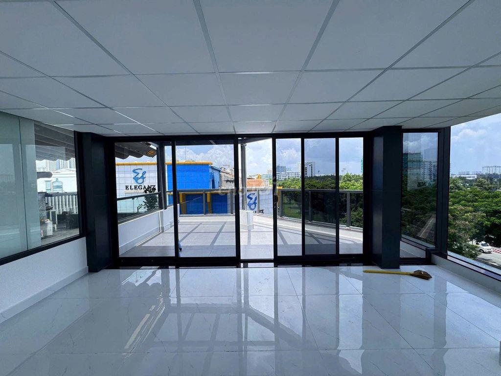  CHO THUÊ TÒA NHÀ GÓC 3 MẶT TIỀN NGUYỄN HỮU THỌ – KDC KIM SƠN, QUẬN 7 