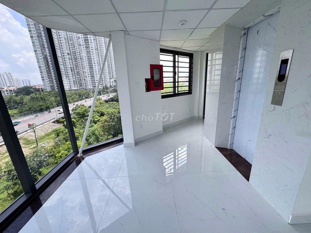  CHO THUÊ TÒA NHÀ GÓC 3 MẶT TIỀN NGUYỄN HỮU THỌ – KDC KIM SƠN, QUẬN 7 