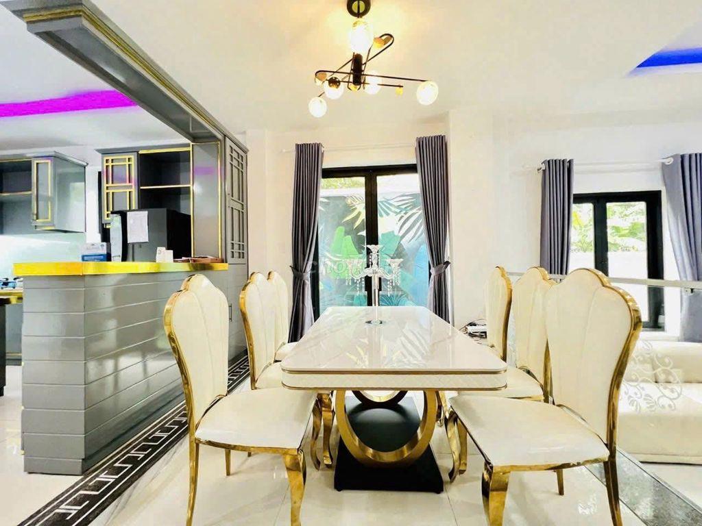 CHO THUÊ VILLA SÂN VƯỜN HỒ BƠI– KDC LÀNG ĐẠI HỌC A, NHÀ BÈ