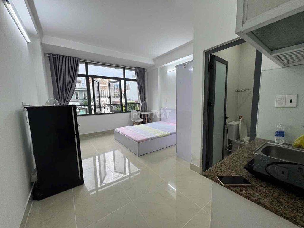 STUDIO CỬA SỔ TO FULL NỘI THẤT SIÊU ĐẸP