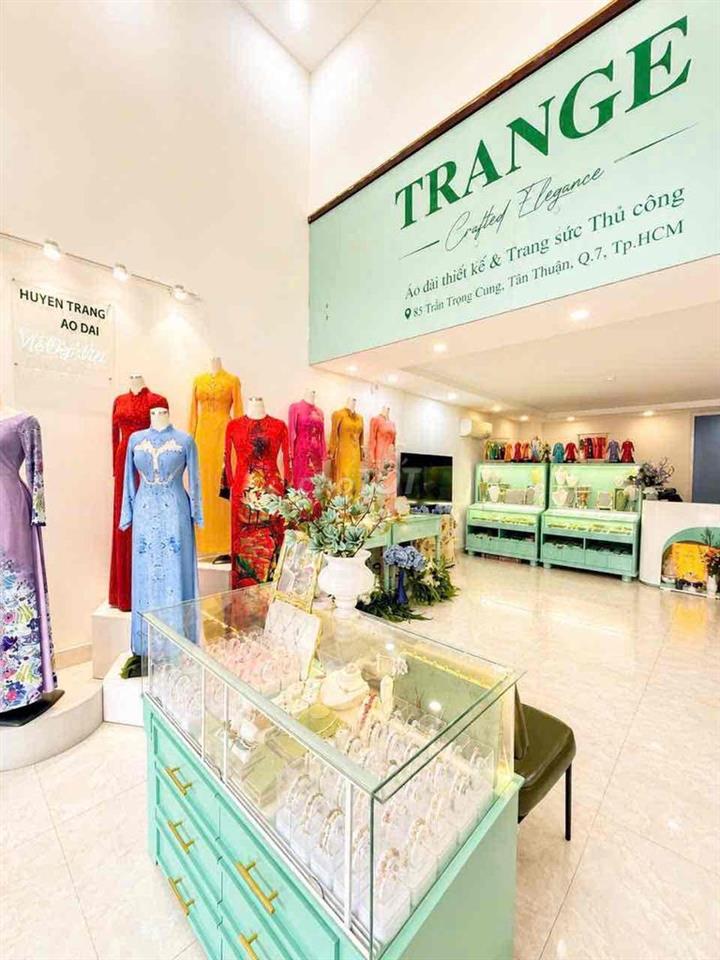 MẶT BẰNG KINH DOANH 55M2 MẶT TIỀN ĐƯỜNG TRẦN TRỌNG CUNG QUẬN 7