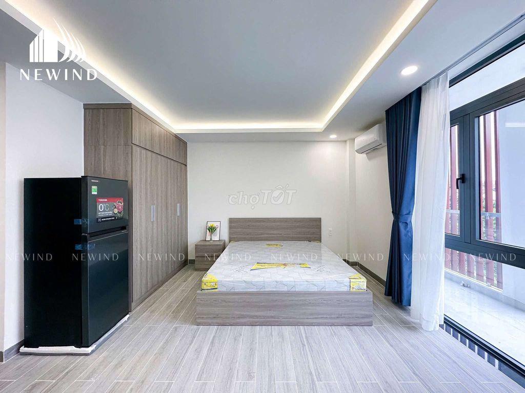 Cho thuê căn Studio 35m2 mới xây đầy đủ nội thất - có thang máy