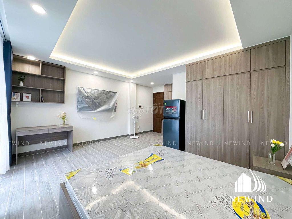Cho thuê căn Studio 35m2 mới xây đầy đủ nội thất - có thang máy