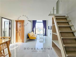 Cho thuê căn hộ Duplex bancong 40m2 ngay LOTTE - gần TDT RMIT NTT