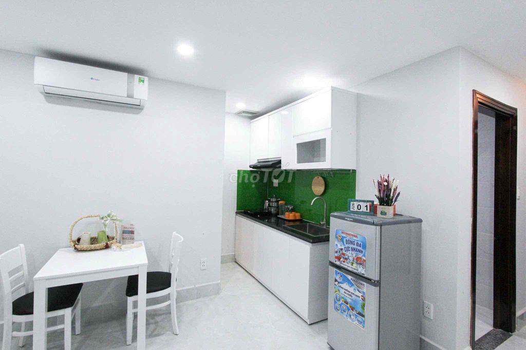 CĂN HỘ 1 PHÒNG NGỦ FULL NỘI THẤT GIÁ RẺ NGAY TRUNG TÂM QUẬN 7