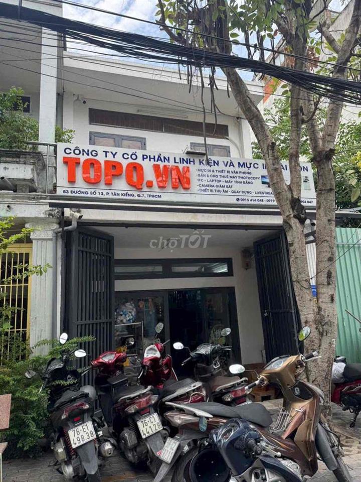 🏠 CHO THUÊ NHÀ MẶT TIỀN – ĐƯỜNG SỐ 13, TÂN KIỂNG, QUẬN 7 📍 Vị trí đắc