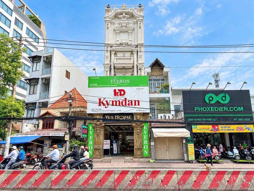 🏢 CHO THUÊ TÒA NHÀ 6 TẦNG MẶT TIỀN HUỲNH TẤN PHÁT – Q7