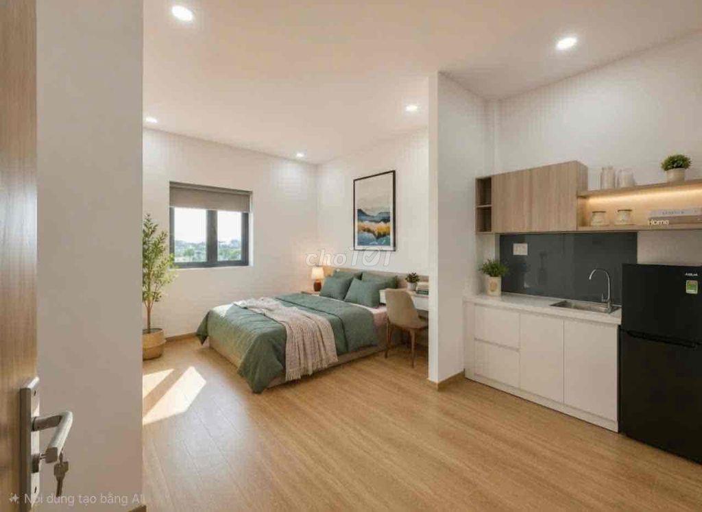 CHO THUÊ STUDIO Q7 FULL NT CỬA SỔ LỚN GẦN LOTTE TDTU UFM RMIT Q1,4,8
