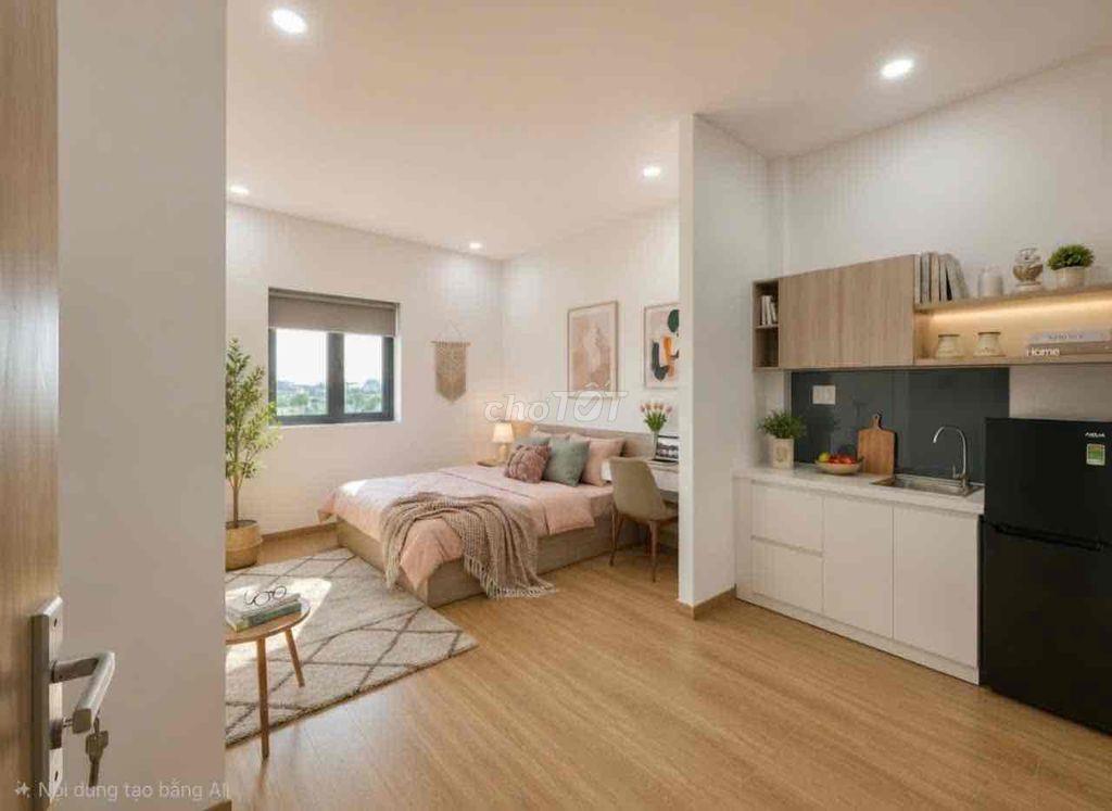 CHO THUÊ STUDIO Q7 FULL NT CỬA SỔ LỚN GẦN LOTTE TDTU UFM RMIT Q1,4,8