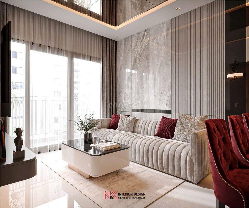 Q7 Riverside cho thuê căn góc 2PN 2WC Full nội thất xịn 15 triệu
