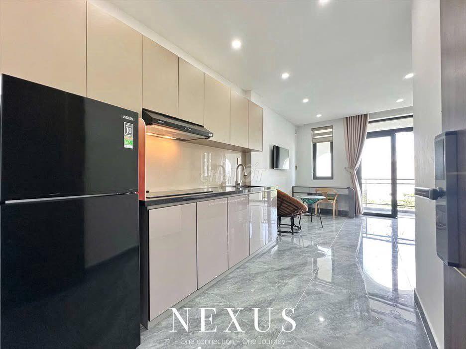 Studio ban công rộng 35m2 view đẹp thoáng mát