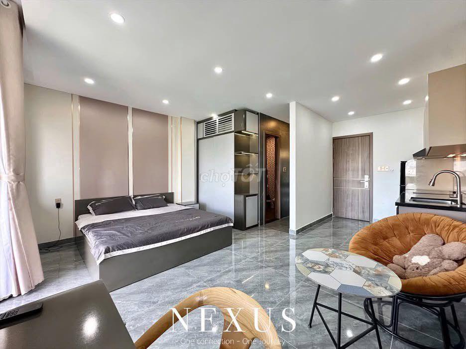 Studio ban công rộng 35m2 view đẹp thoáng mát
