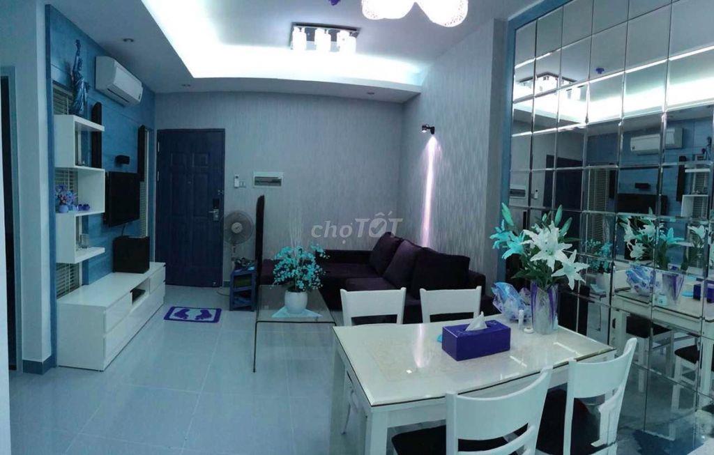 Cho thuê căn hộ 67m2, 2PN, 2WC full nội thất, 8 triệu