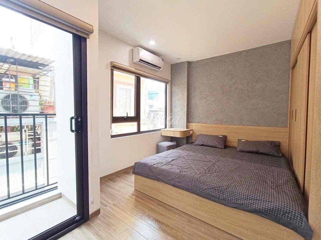 STUDIO TÓNE GỖ - Ban công Too 40m2 Hoàng Trọng Mậu Q7