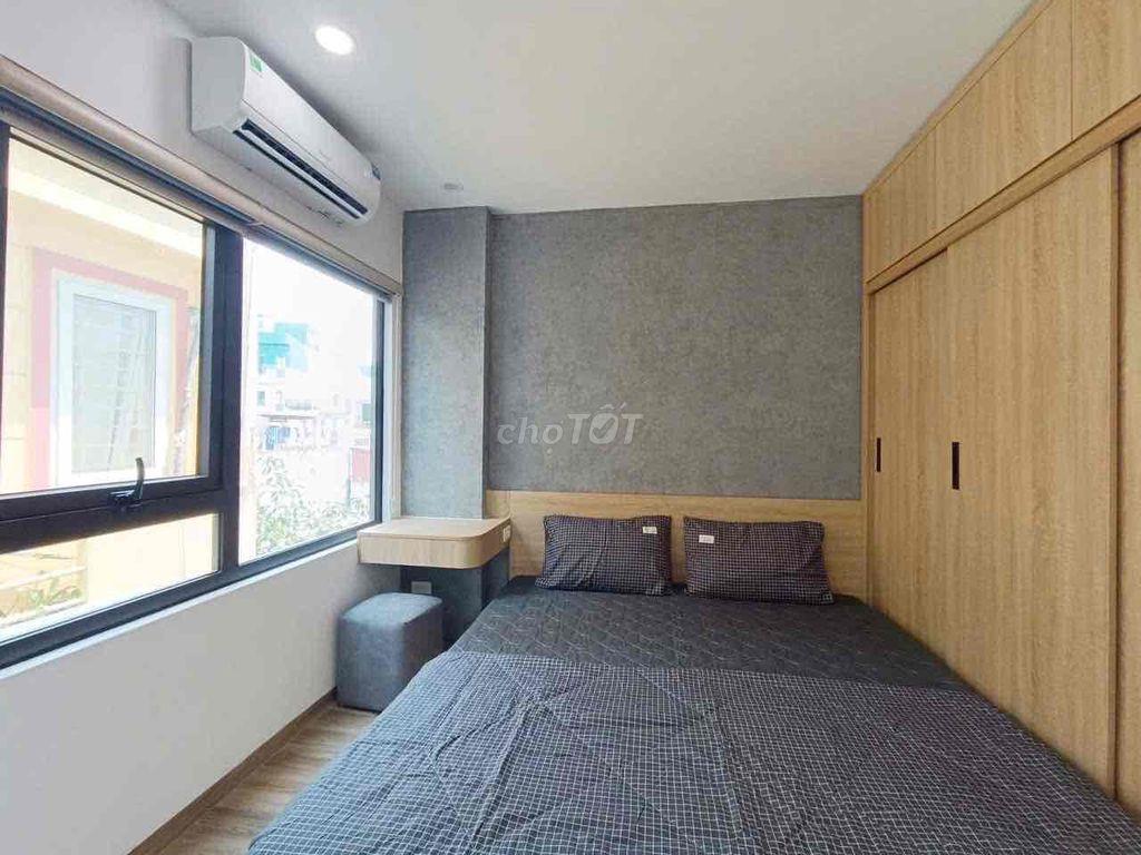 STUDIO TÓNE GỖ - Ban công Too 40m2 Hoàng Trọng Mậu Q7