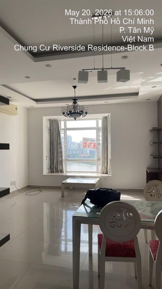 Cho thuê gấp Căn hộ Riverside Residence, Nguyễn Lương Bằng  Q7 .
