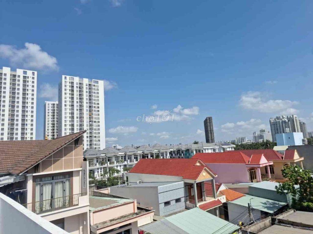 BÁN GẤP NHÀ 4 TẦNG 60m2 NHỈNH 5🧄 HẺM 4M HUỲNH TẤN PHÁT SÁT PHÚ MỸ HƯNG