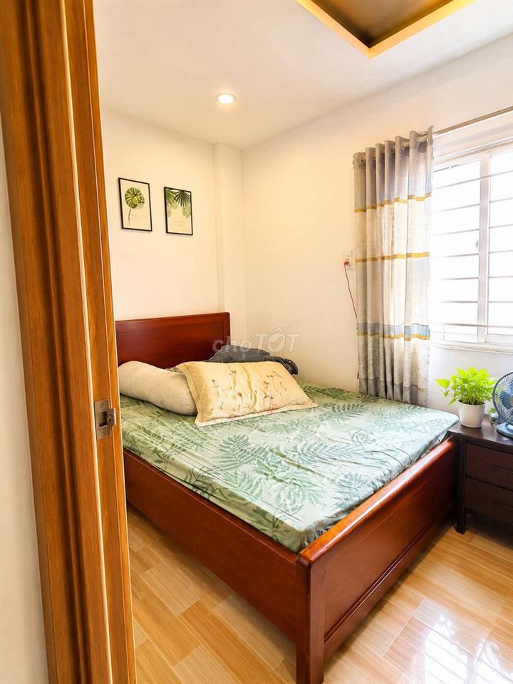 Nhà đẹp Phú Thuận Q7, 4x12m, hẻm ô tô thông, ở và KD tốt